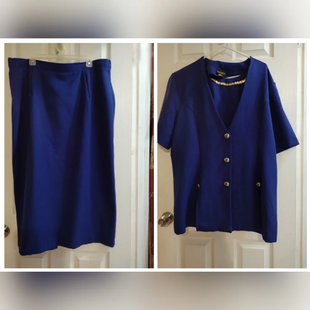 VINTAGE Lady's skirt set - Picture 3 of 16